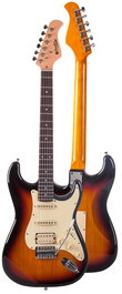 Guitarra Eléctrica Prodipe Serie St83-Ra Stratocaster Sombreada