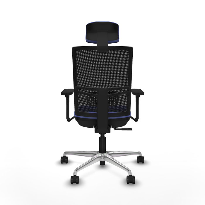 PIQUERAS Y CRESPO Silla de oficina Yunquera con mecanismo Sincro, Azul claro y Negro PIQUERAS Y CRESPO Silla de oficina Yunquera con mecanismo Sincro, Azul claro y Negro