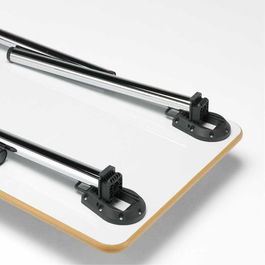 MANART Pata Plegable A710 Ø50 Cromada H710 Regulable Hierro