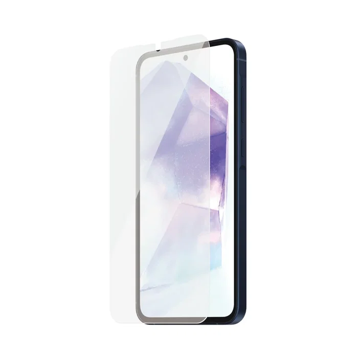 PanzerGlass Vidrio Templado Protector de Pantalla para Samsung Galaxy A55 5G | Ultra-Wide Fit con EasyAligner | Aplicación en Seco y Sin Burbujas, Resistente a Golpes y Rayones