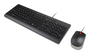 Lenovo ES 172 Combo Teclado y Mouse Wired USB Español con Tecla Copilot, Teclado Numérico y Diseño Anti-derrames - Negro