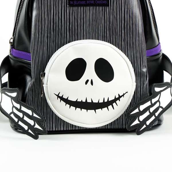 Cerdá Mochila Casual Moda Polipiel Nightmare Before Christmas Negra Mujer Niña