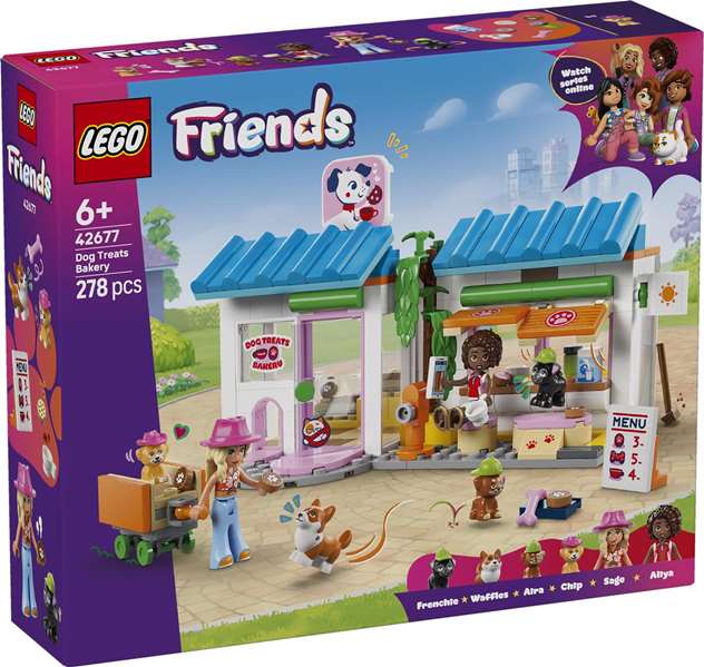 Lego Juego de Construcción Friends Pastelería de Dulces Caninos
