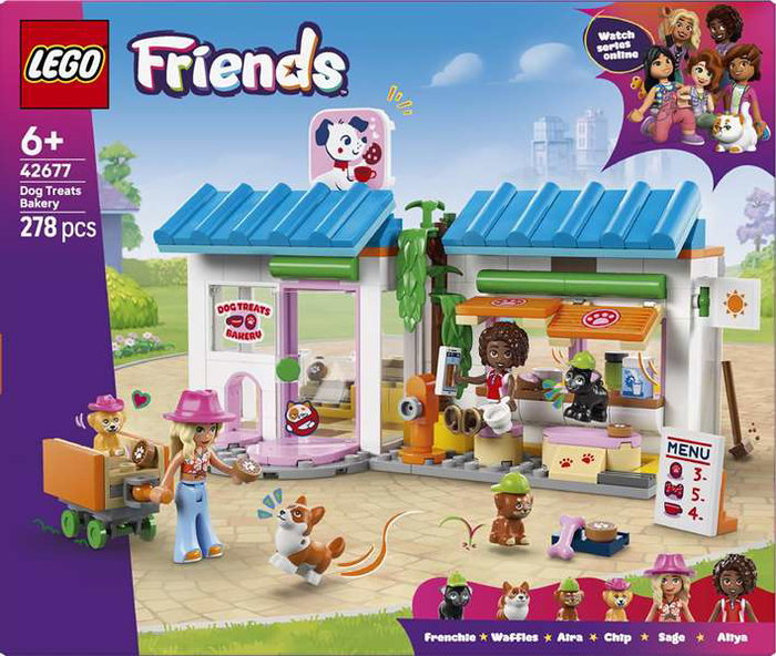 Lego Juego de Construcción Friends Pastelería de Dulces Caninos