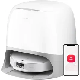 Roborock Qrevo CurvX Robot Aspirador y Fregona con Navegación LiDAR RetractSense, 22000 Pa, Blanco - AABLB97875