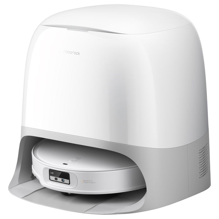 Roborock Qrevo Curv X - Robot Aspirador y Fregador Automático con Base de Autovaciado, LiDAR, 22000 Pa, Control por Voz, Blanco, 79.8 mm de Altura Roborock Qrevo Curv X - Robot Aspirador y Fregador Automático con Base de Autovaciado, LiDAR, 22000 Pa, Control por Voz, Blanco, 79.8 mm de Altura