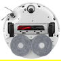 Roborock Qrevo Curv X - Robot Aspirador y Fregador Automático con Base de Autovaciado, LiDAR, 22000 Pa, Control por Voz, Blanco, 79.8 mm de Altura