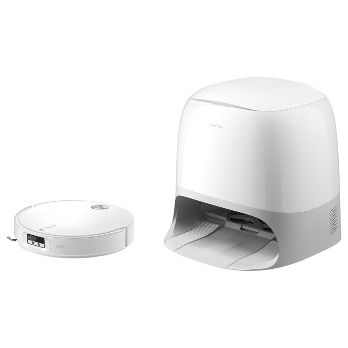 Roborock Qrevo Curv X - Robot Aspirador y Fregador Automático con Base de Autovaciado, LiDAR, 22000 Pa, Control por Voz, Blanco, 79.8 mm de Altura Roborock Qrevo Curv X - Robot Aspirador y Fregador Automático con Base de Autovaciado, LiDAR, 22000 Pa, Control por Voz, Blanco, 79.8 mm de Altura