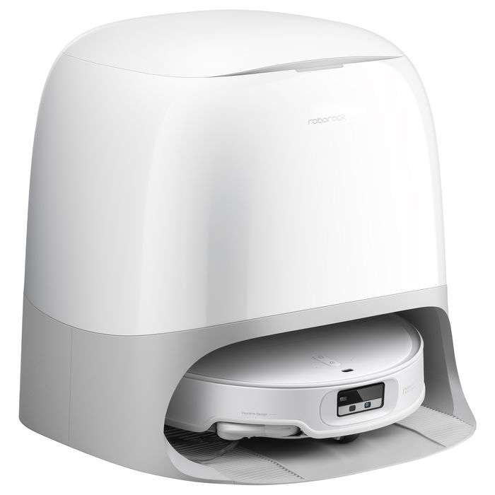 Roborock Qrevo Curv X - Robot Aspirador y Fregador Automático con Base de Autovaciado, LiDAR, 22000 Pa, Control por Voz, Blanco, 79.8 mm de Altura Roborock Qrevo Curv X - Robot Aspirador y Fregador Automático con Base de Autovaciado, LiDAR, 22000 Pa, Control por Voz, Blanco, 79.8 mm de Altura