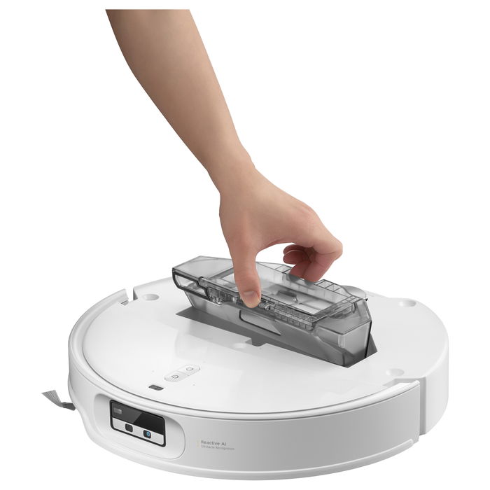 Roborock Qrevo Curv X - Robot Aspirador y Fregador Automático con Base de Autovaciado, LiDAR, 22000 Pa, Control por Voz, Blanco, 79.8 mm de Altura Roborock Qrevo Curv X - Robot Aspirador y Fregador Automático con Base de Autovaciado, LiDAR, 22000 Pa, Control por Voz, Blanco, 79.8 mm de Altura