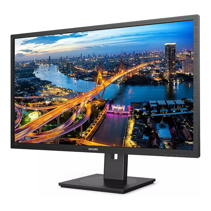 Philips 325B1L/00 Monitor LED IPS de 31.5" (80cm) WQHD 2560x1440 2K 75Hz, SmartImage, Altavoces 3W, 4xUSB, HDMI, DisplayPort, Negro