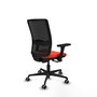 PIQUERAS Y CRESPO Silla de oficina Haches Naranja oscuro/Negro