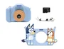 Lexibook Cámara Digital Infantil Bluey y Bingo con Protector Pantalla LCD 2.4'', Memoria 32 GB, Recargable USB-C, Cámara de Fotos para Niños