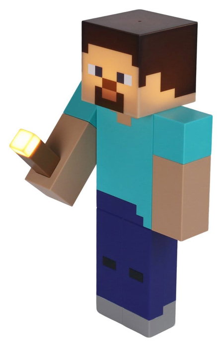 Minecraft Lámpara Steve 26 cm