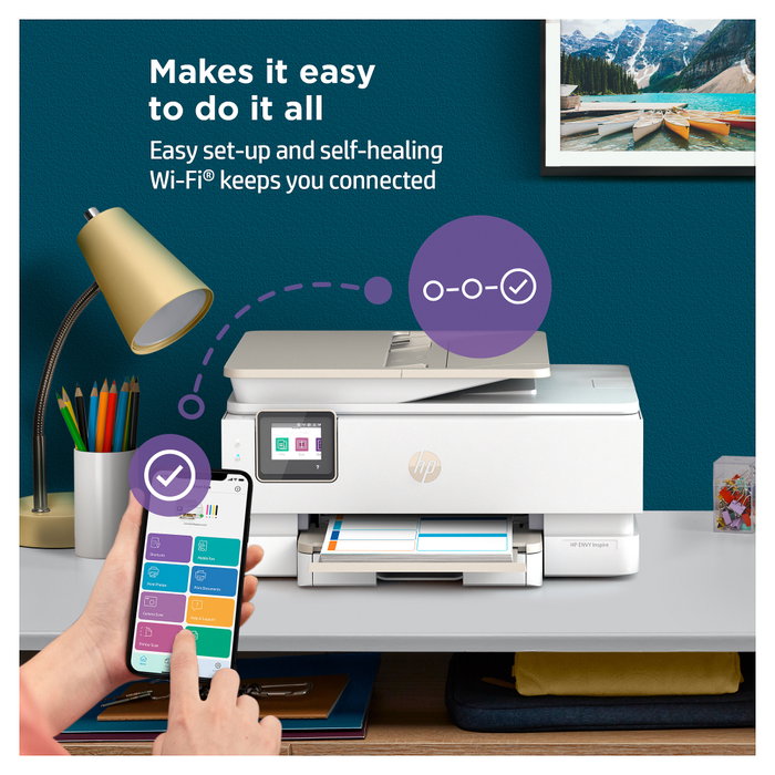 HP ENVY Inspire 7920e Multifunción WiFi Blanca con ADF