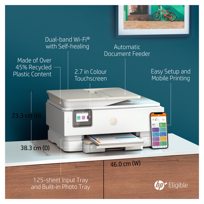 HP ENVY Inspire 7920e Multifunción WiFi Blanca con ADF