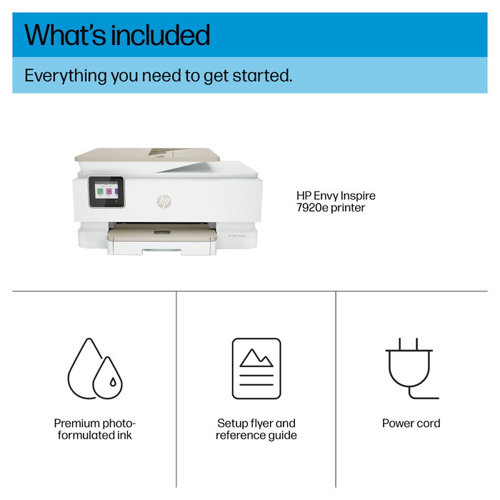 HP ENVY Inspire 7920e Multifunción WiFi Blanca con ADF