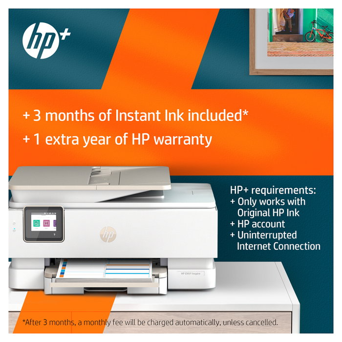HP ENVY Inspire 7920e Multifunción WiFi Blanca con ADF
