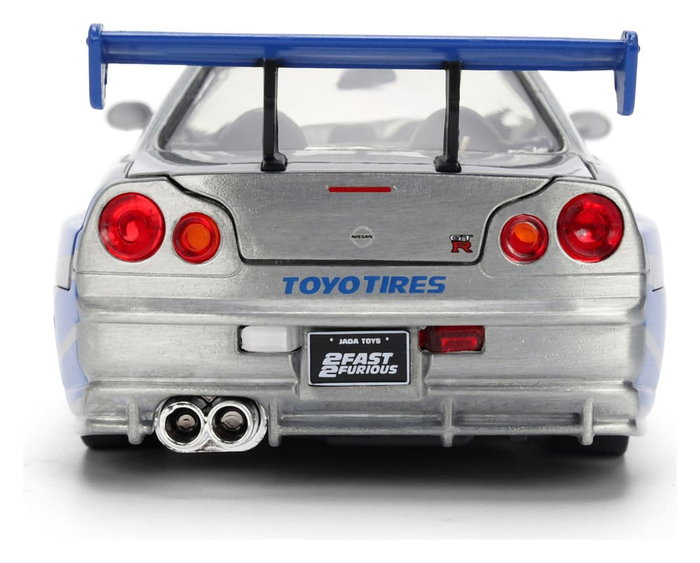 Jada Toys Nissan Skyline GT-R 2002 Fast & Furious Aniversario 1:24