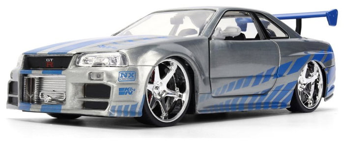 Jada Toys Nissan Skyline GT-R 2002 Fast & Furious Aniversario 1:24