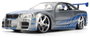Jada Toys Nissan Skyline GT-R 2002 Fast & Furious Aniversario 1:24