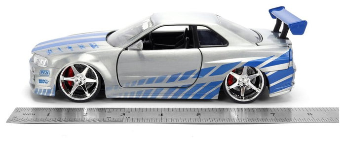 Jada Toys Nissan Skyline GT-R 2002 Fast & Furious Aniversario 1:24