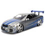 Jada Nissan Skyline GT-R 2002 Fast & Furious Escala 1:24