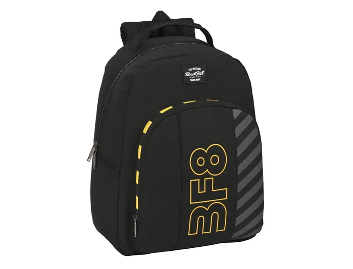 Safta Mochila Blackfit8 Zone Adaptable a Carro Reciclado 32x42x15cm Safta Mochila Blackfit8 Zone Adaptable a Carro Reciclado 32x42x15cm