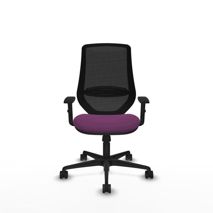 PIQUERAS Y CRESPO Silla de oficina Mardos con mecanismo Sincro, Morado y Negro PIQUERAS Y CRESPO Silla de oficina Mardos con mecanismo Sincro, Morado y Negro