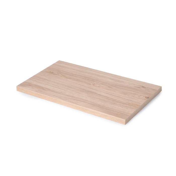 Emuca Tablero para mesa, 900x500mm, espesor 30mm, Madera, Efecto roble Emuca Tablero para mesa, 900x500mm, espesor 30mm, Madera, Efecto roble
