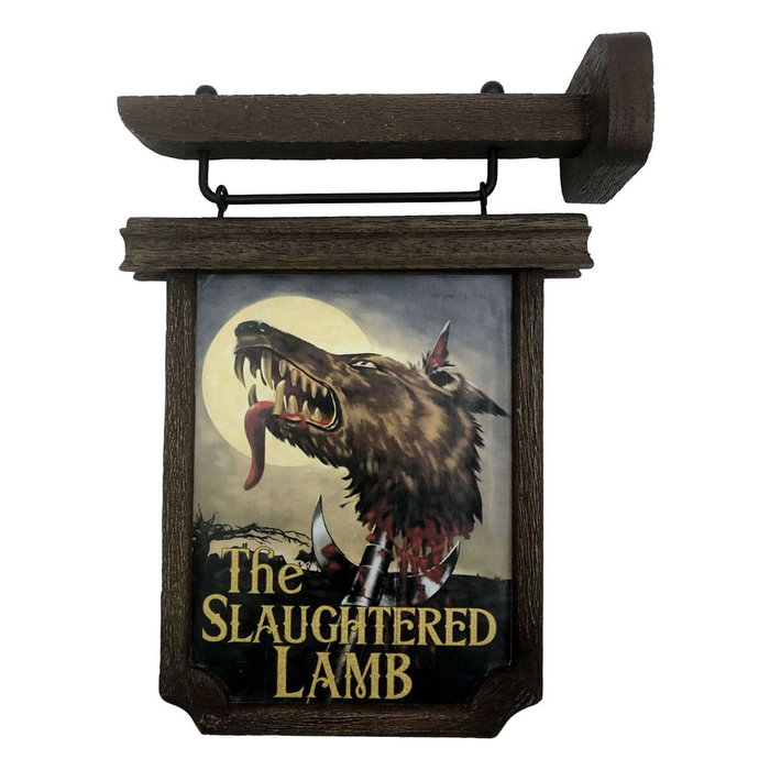 Factory Entertainment Mini Réplica Pub Sign Un hombre lobo americano en Londres
