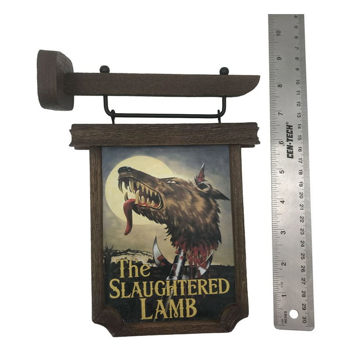 Factory Entertainment Mini Réplica Pub Sign Un hombre lobo americano en Londres