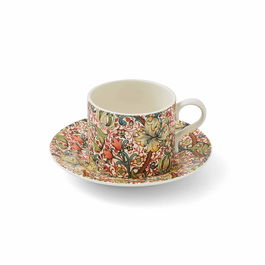 Spode Taza de Té con Plato Morris & Co.