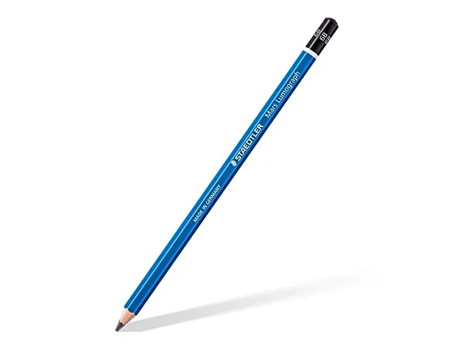 Staedtler Mars Lumograph 100 Set de 12 Lápices de Grafito en Caja Metálica