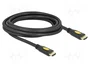 DeLOCK Cable High Speed HDMI con Ethernet 4K - 3,0 m