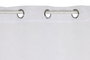 DKD Home Decor Cortina de Poliéster Blanca con 8 Anillas 140x260 cm
