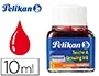 Pelikan Tinta china bermellon bote 10 ml para dibujar y pintar Pelikan Tinta china bermellon bote 10 ml para dibujar y pintar