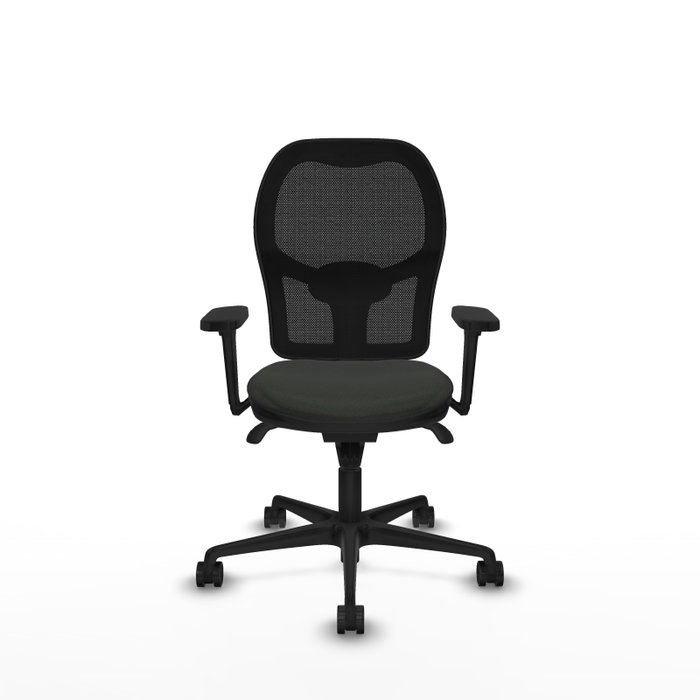 PIQUERAS Y CRESPO Silla de oficina Jorquera Negro