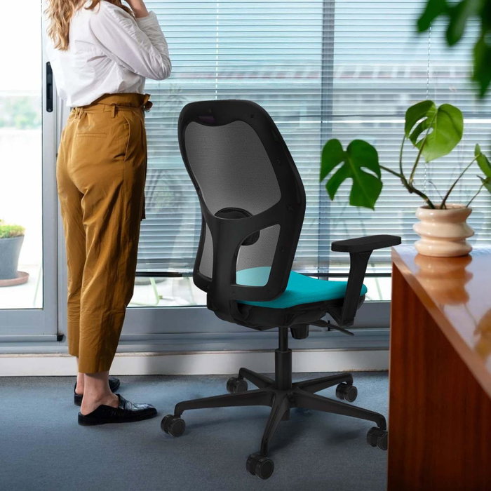 PIQUERAS Y CRESPO Silla de oficina Jorquera Negro