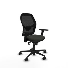 PIQUERAS Y CRESPO Silla de oficina Jorquera Negro