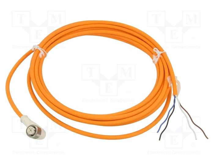 OMRON Cable para sensores M12 hembra angular 4 pines 5m OMRON Cable para sensores M12 hembra angular 4 pines 5m