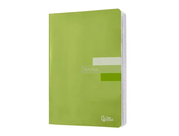 Liderpapel Scriptus A5 Plus Libreta de 48 hojas, Cuadro 3mm con Margen