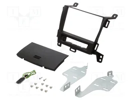 ACV Bastidor de montaje de radio para Opel Zafira Tourer 2012-2016, 2 DIN, negro