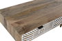 DKD Home Decor Mesa de Centro de Mango Blanco