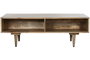 DKD Home Decor Mesa de Centro de Mango Blanco