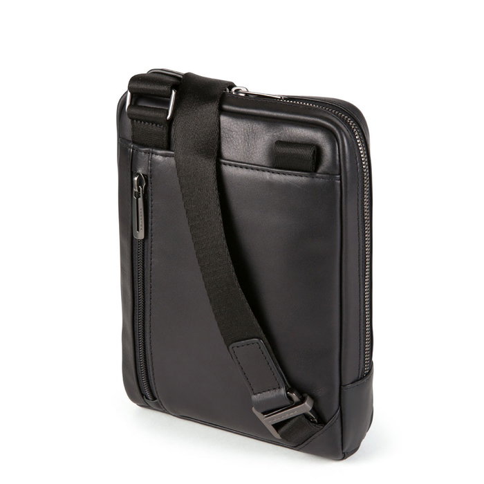 Piquadro Obidos Bolso bandolera de cuero Negro Piquadro Obidos Bolso bandolera de cuero Negro