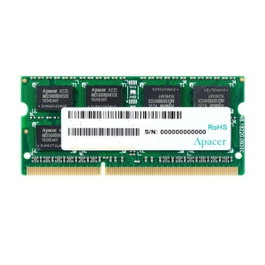 Apacer DS.04G2K.KAM Memoria RAM 4GB DDR3 1600MHz SODIMM
