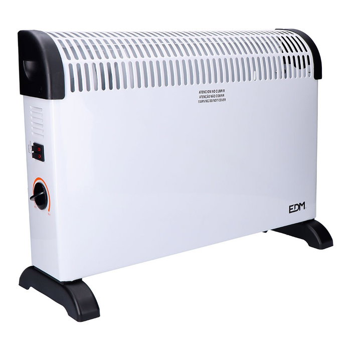 Edm Convector de aire básico 2000 W Blanco