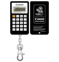 Canon KC-30 Calculadora de 8 dígitos con llavero metálico negra Canon KC-30 Calculadora de 8 dígitos con llavero metálico negra