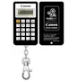 Canon KC-30 Calculadora de 8 dígitos con llavero metálico negra